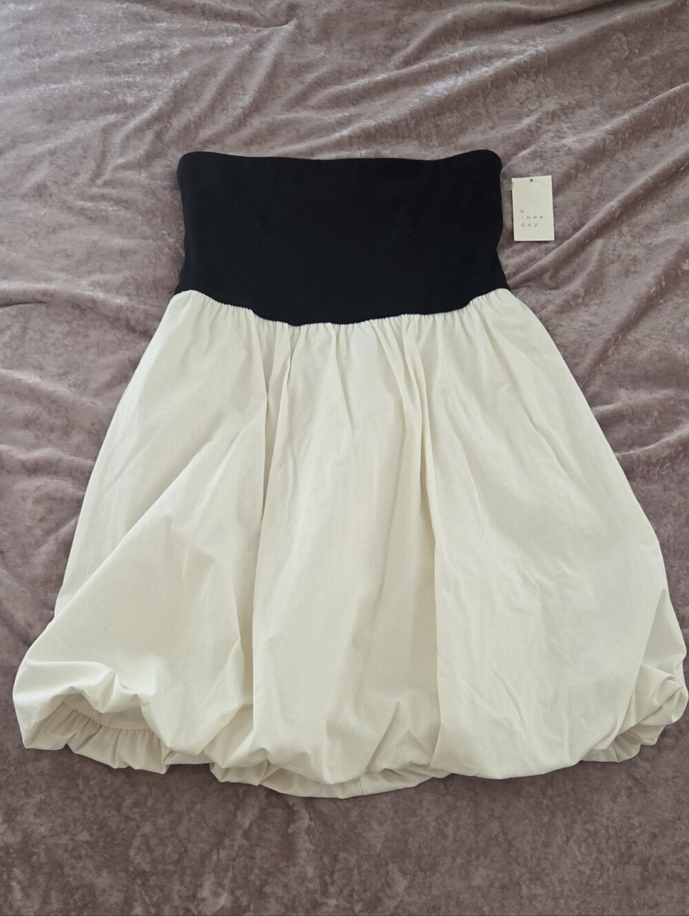 Women's Strapless Bubble Dress